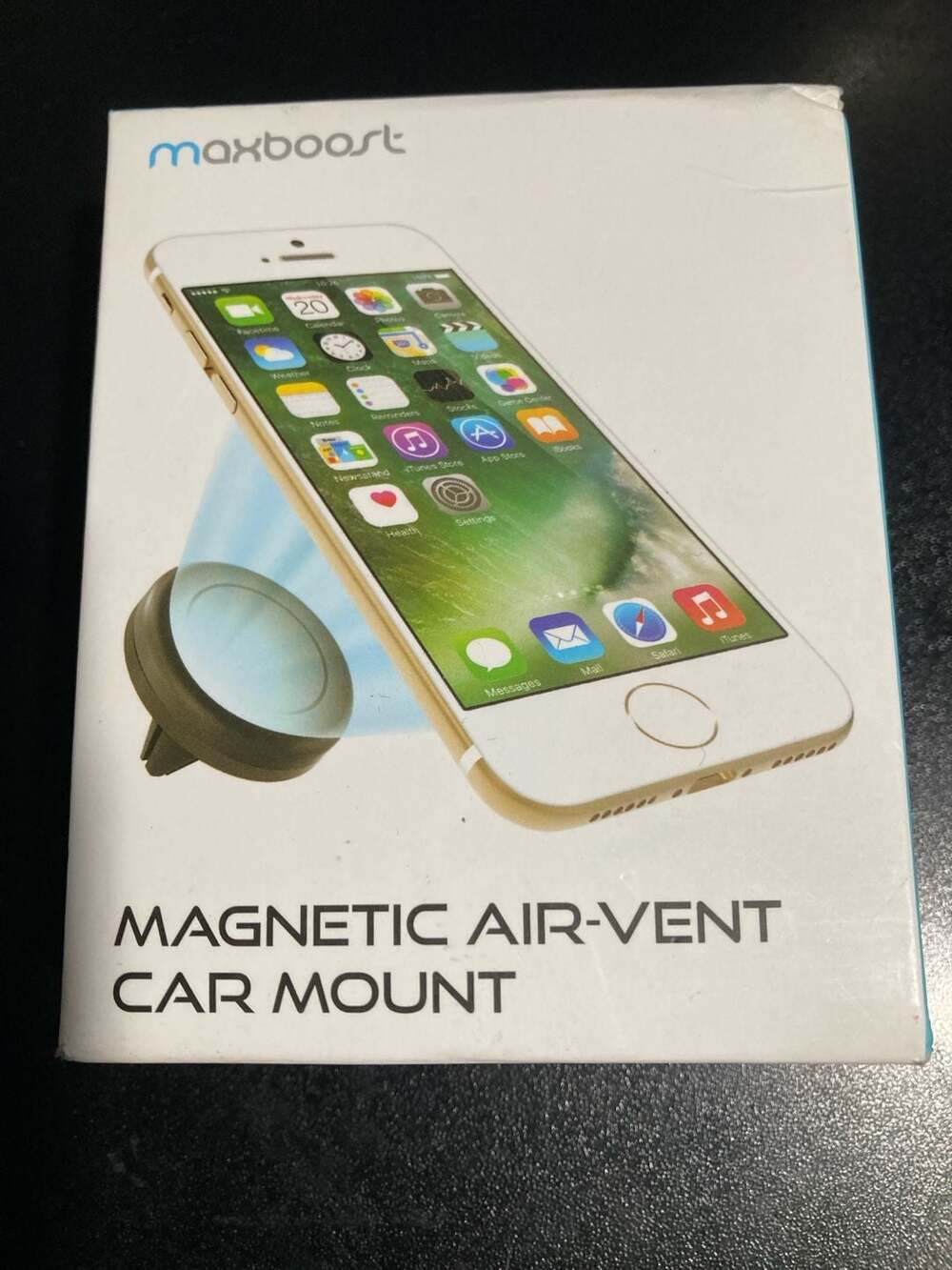 Maxboost Magnetic Air Vent Car Mount (2-Pack)